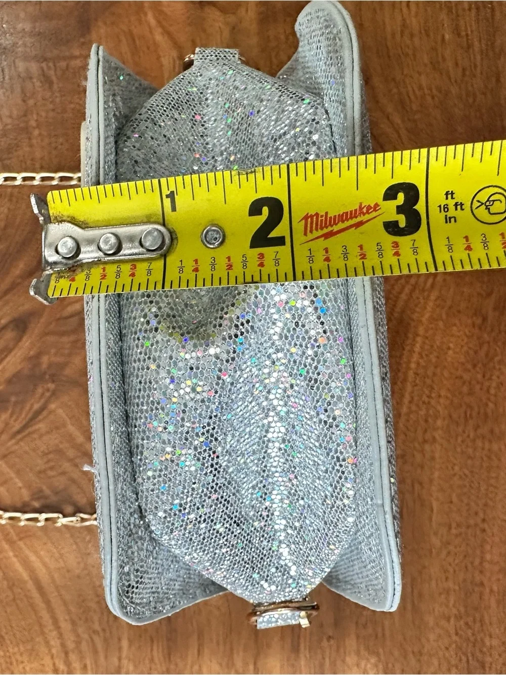 Glitter Tequila Bottle Crossbody Bag - Picture 6 of 7